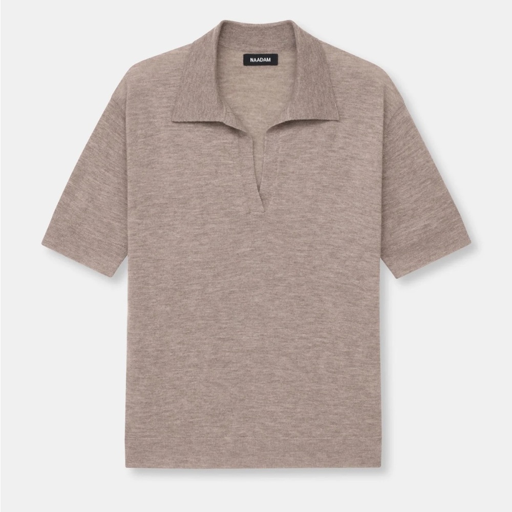 NAADAM Super Fine Cashmere Short Sleeve Polo